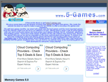 Tablet Screenshot of 5-games.com